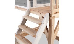 Деревянный игровой домик EXIT Loft 500 - серый