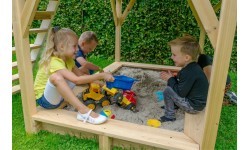 Деревянный игровой домик EXIT Loft 500 - серый