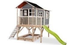 EXIT Loft 550 wooden playhouse - grey