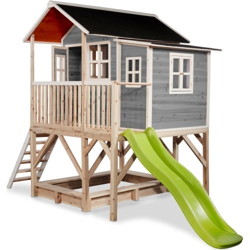 EXIT Loft 550 wooden playhouse - grey