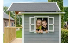 EXIT Loft 550 wooden playhouse - grey