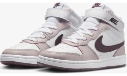 Детские кроссовки Nike Court Borough Mid 2 White Violet CD7783 118