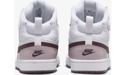 Nike Court Borough Mid 2 bērnu apavi, White Violet CD7783 118