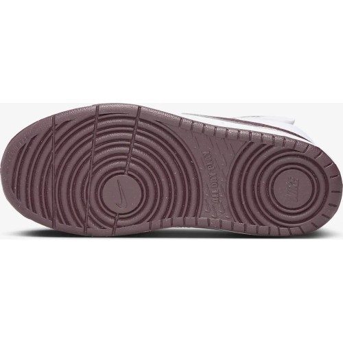 Nike Court Borough Mid 2 bērnu apavi, White Violet CD7783 118