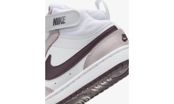 Nike Court Borough Mid 2 bērnu apavi, White Violet CD7783 118