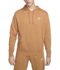 Nike vīriešu džemperis Nsw Club Hoodie Po Bb Fleece Brown BV2654 224
