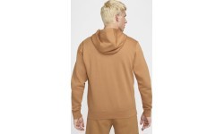 Nike Men's Sweatshirt Nsw Club Hoodie Po Bb Fleece Brown BV2654 224