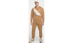 Nike Men's Sweatshirt Nsw Club Hoodie Po Bb Fleece Brown BV2654 224