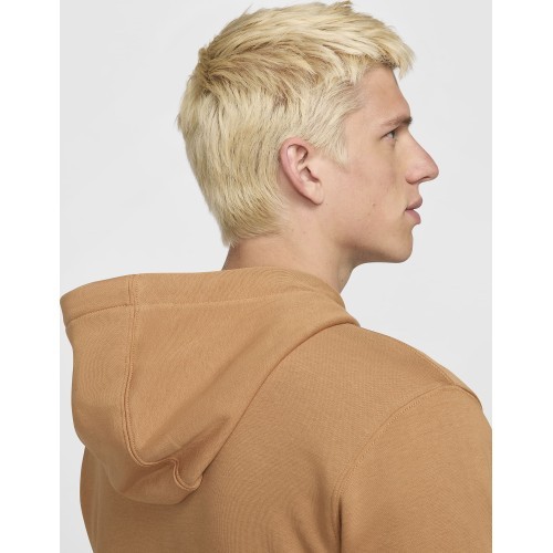 Мужская толстовка Nike Nsw Club Hoodie Po Bb Fleece Brown BV2654 224