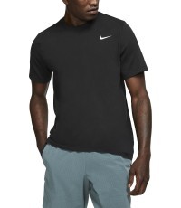 Nike Men's T-Shirt Nk Df Tee Dfc Crew Solid Black AR6029 010
