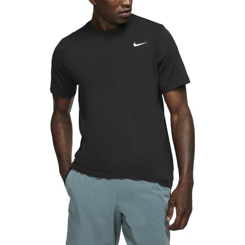 Nike Men's T-Shirt Nk Df Tee Dfc Crew Solid Black AR6029 010