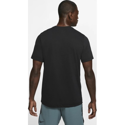 Nike Men's T-Shirt Nk Df Tee Dfc Crew Solid Black AR6029 010