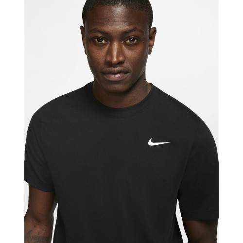 Nike Men's T-Shirt Nk Df Tee Dfc Crew Solid Black AR6029 010