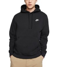 Nike NSW Club Hoodie PO BB men's sweatshirt, black BV2654 010
