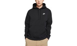 Мужская толстовка Nike NSW Club Hoodie PO BB, чёрная BV2654 010