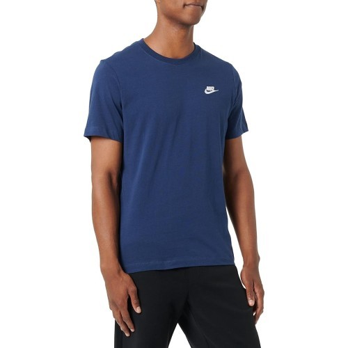 Мужская футболка Nike NSW Club Tee тёмно-синяя AR4997 410 M