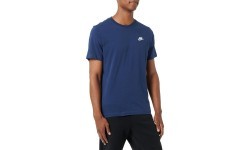Nike NSW Club Tee vīriešu T-krekls, tumši zils AR4997 410 M