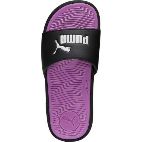 Женские шлёпанцы Puma Cool Cat 2.0 Wns Black Lillac 389108 04