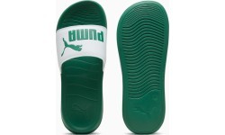 Puma vīriešu čības Popcat 20 Green White 372279 40