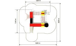 Multifunctional Climbing Set Inter-Play Gerbera