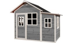EXIT Loft 150 koka rotaļu māja - pelēka