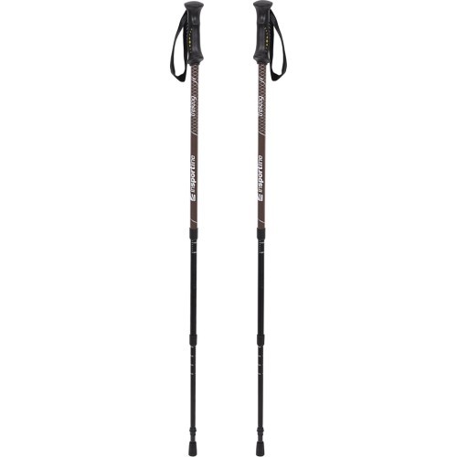 Телескопические палки для скандинавской ходьбы inSPORTline Treking - Dark Brown