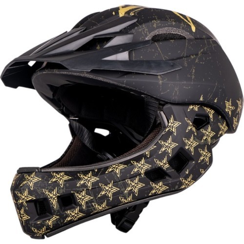 Шлем для даунхилла W-TEC Delgada - Golden Stars