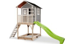 EXIT Loft 700 wooden playhouse - grey