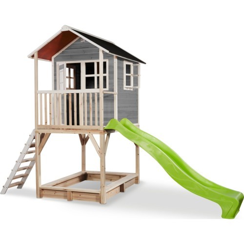 EXIT Loft 700 wooden playhouse - grey