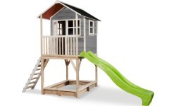 EXIT Loft 700 wooden playhouse - grey