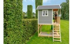 EXIT Loft 700 wooden playhouse - grey