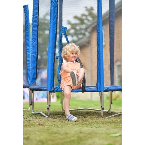 Plum trampoline Junior with enclosure blue 4ft