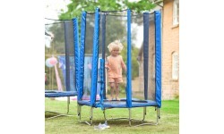 Plum trampoline Junior with enclosure blue 4ft