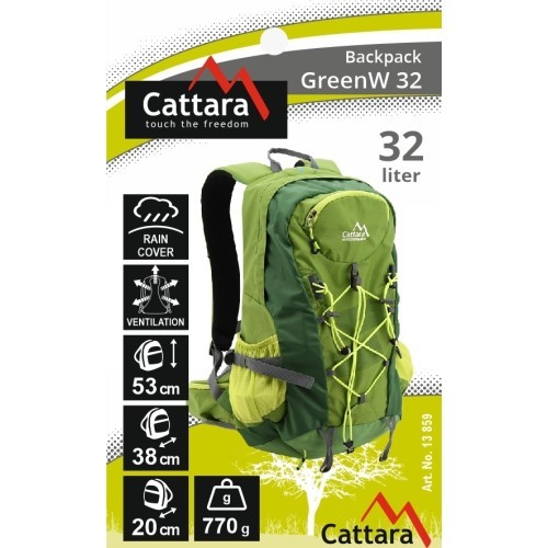 Mugursoma Cattara GreenE 32l