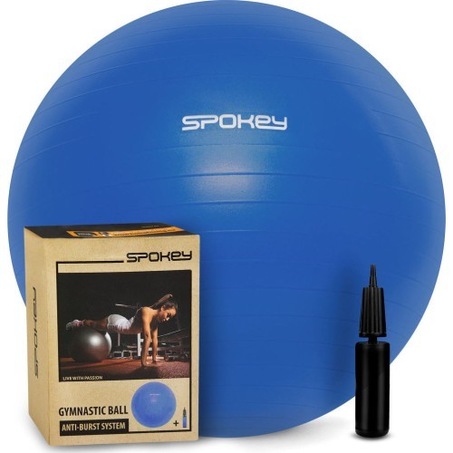 Мяч гимнастический синий Spokey FITBALL III