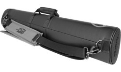 Cietais biljarda kija futrālis Predator Roadline, melns-pelēks, 3x5