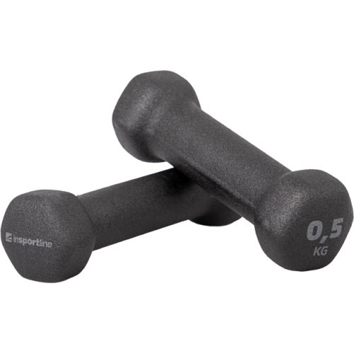 Neoprēna hanteles inSPORTline ON-X Renbell 2 x 0,5 kg