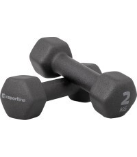 Neoprēna hanteles inSPORTline ON-X Renbell 2 x 2 kg