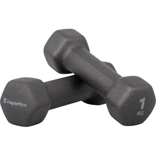 Neoprēna hanteles inSPORTline ON-X Renbell 2 x 1 kg