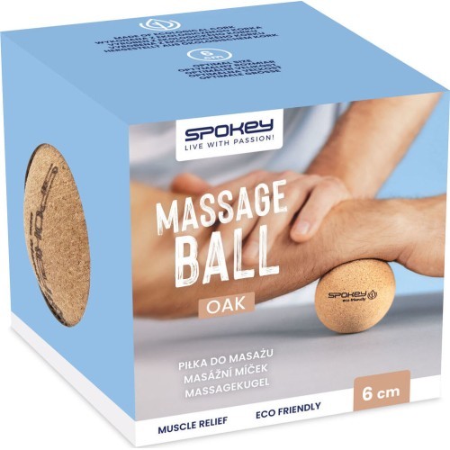 Пробковый массажный мяч Spokey OAK