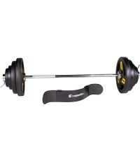 Olimpisko svaru stieņu komplekts inSPORTline Biceps Herk 120 cm/50 mm 45 kg