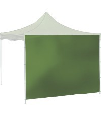 Svētku telts sānu sienas 2x3m 210D zaļš WATERPROOF