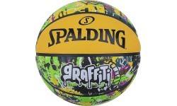 Spalding Graffiti basketbols dzeltens izmērs 7