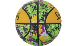 Spalding Graffiti basketbols dzeltens izmērs 7