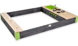 Деревянная песочница EXIT Aksent 200x140 см