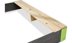 Деревянная песочница EXIT Aksent 200x140 см