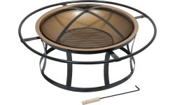 Fireplace with a Lid Cattara Etna