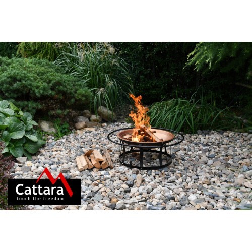 Fireplace with a Lid Cattara Etna
