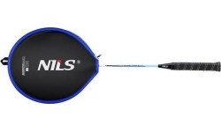 Badmintona raķete ar futrāli Nils NR204, alumīnija