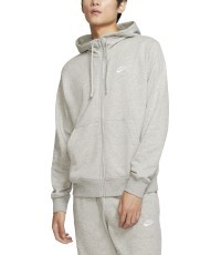 Nike NSW Club Hoodie FZ FT men's sweatshirt, gray, BV2648 063